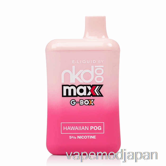 Vape Mod Gbox X ネイキッド 100 5500 使い捨てハワイアン ポグ